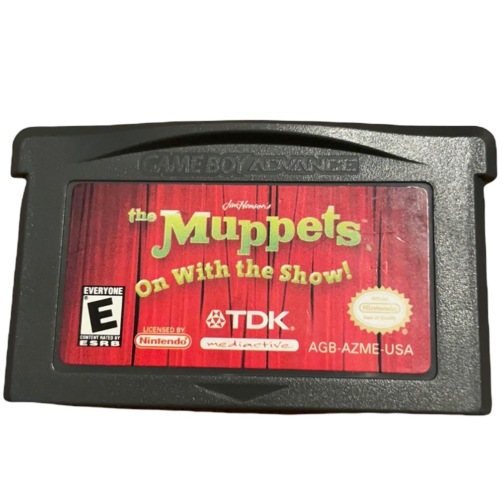 The Muppets on with the Show Nintendo Game Boy Advance Game
